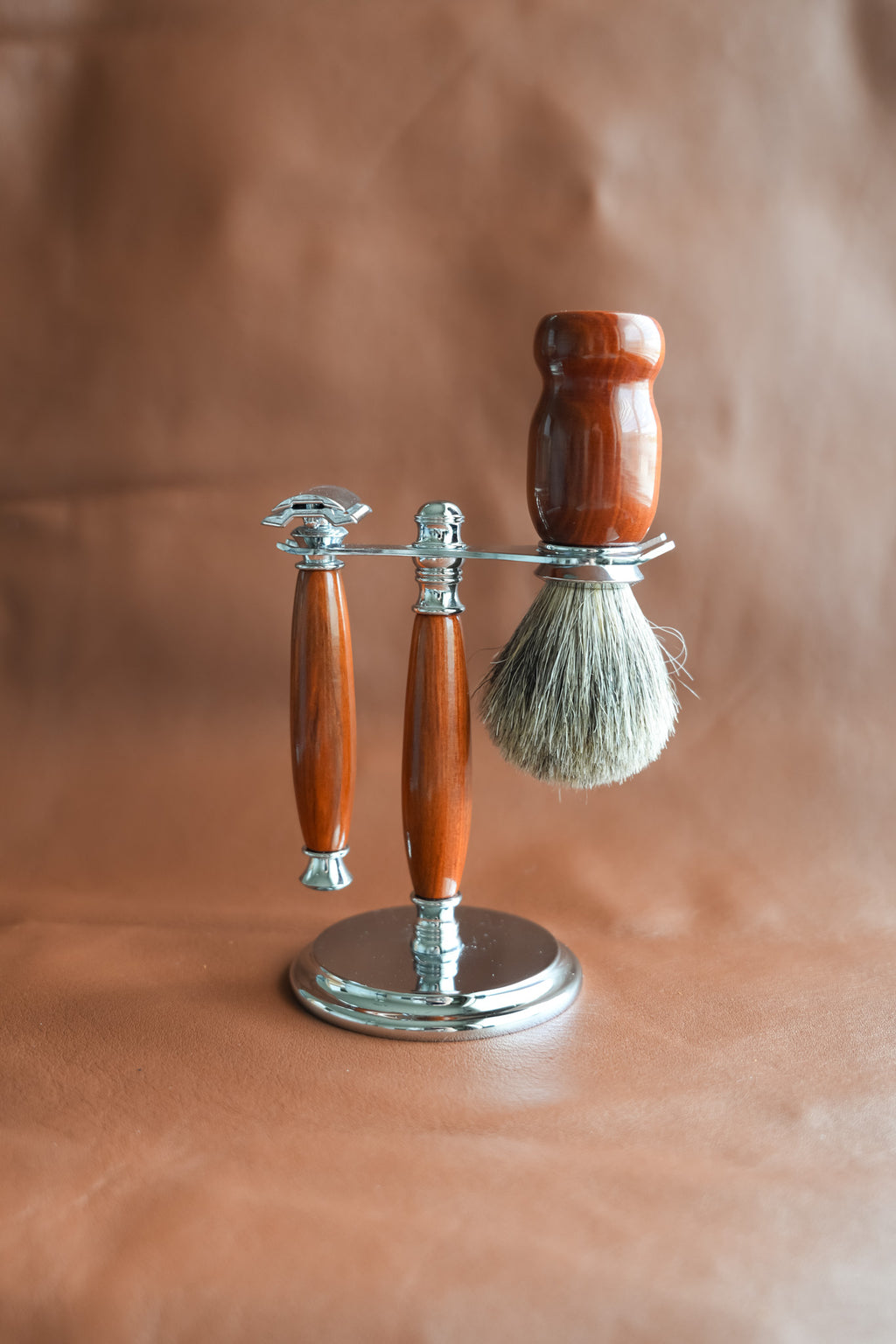 Rosewood Shaving Set