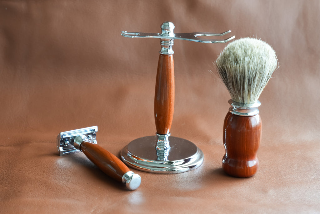 Rosewood Shaving Set